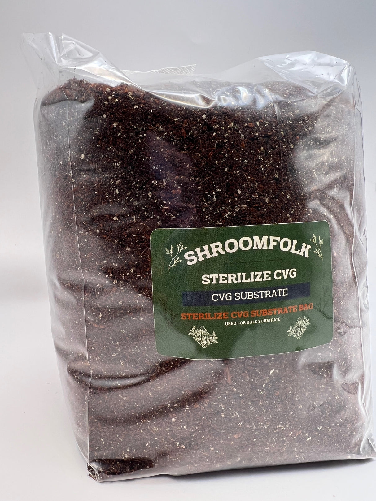 Sterilize CVG Substrate Bag — 3 lbs — For Dung-Loving Mushrooms