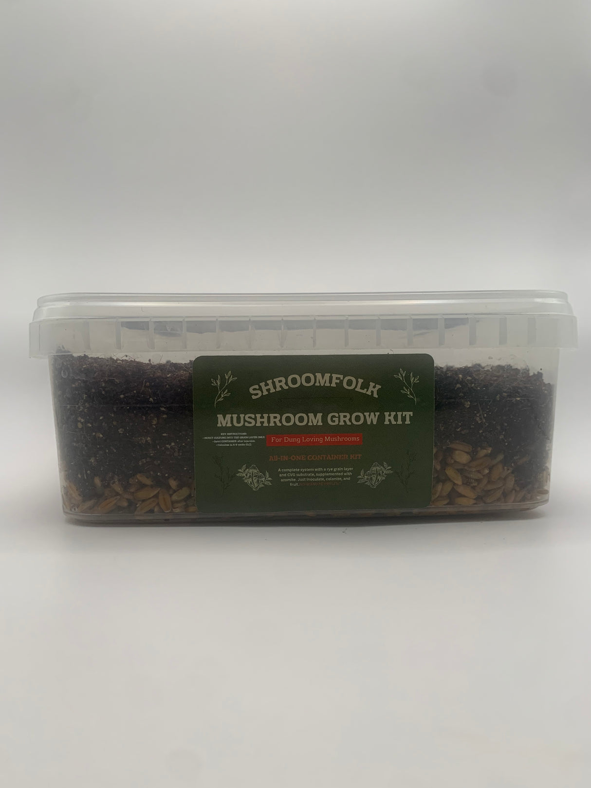 CVG Mushroom Grow-Tub (Container Only NO KIT)