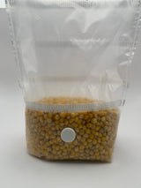 Sterilized 3lb Drippy Corn Grain Spawn Bag