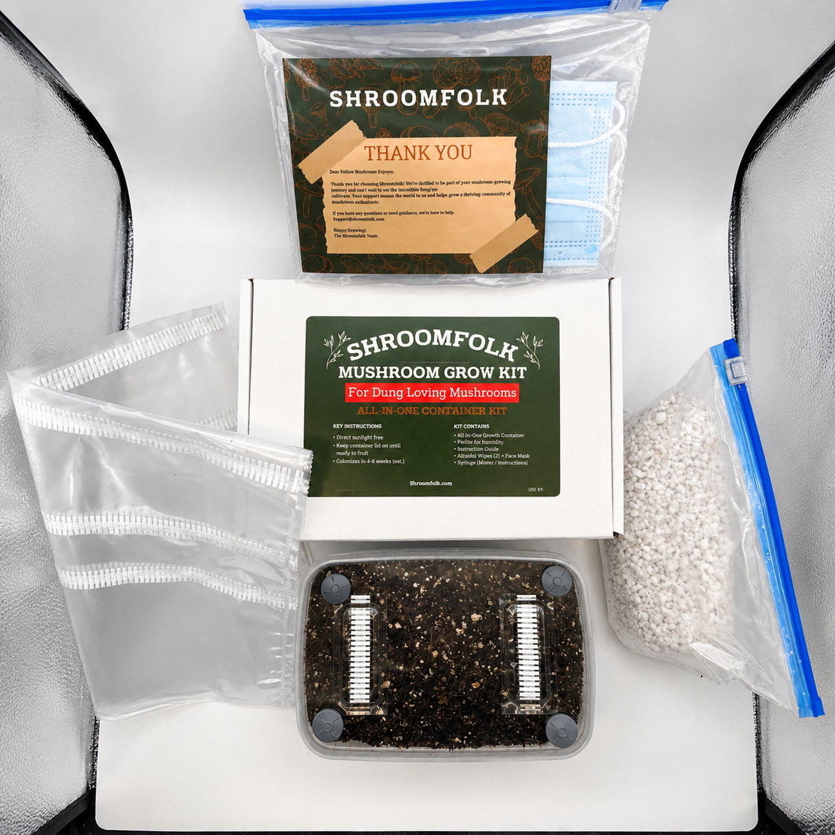 CVG Mushroom Grow-Tub kit